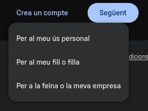 Creació d'un correu per temes acadèmics i professionals identificatiu Screenshot 2025 09 25 At 11 01 07 Inici De Sessio Continua Per Accedir A Gmail