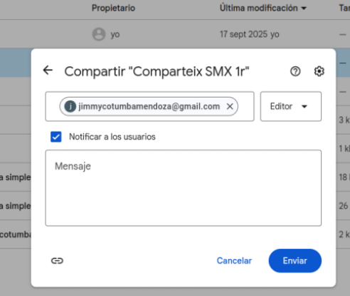 Diferència entre compartir recursos i unitats organitzatives Drive04