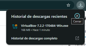 Instal·lació de VirtualBox i Vagrant captura de pantalla 2025 10 05 135259