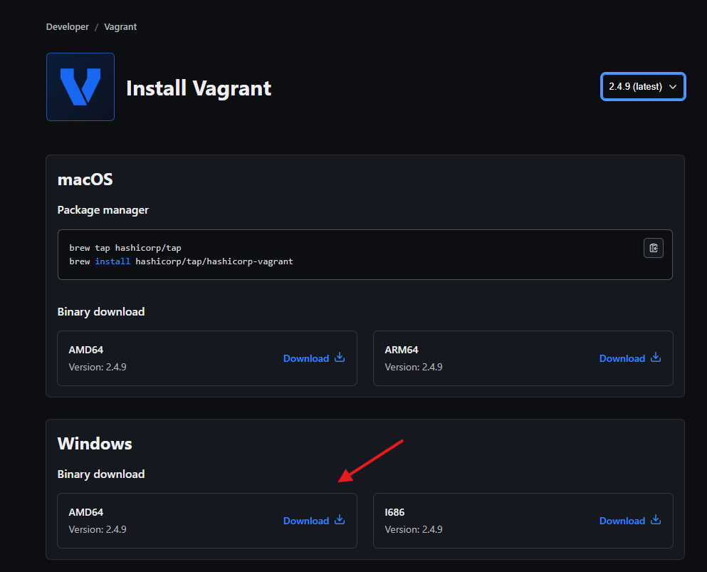 Instal·lació de VirtualBox i Vagrant captura de pantalla 2025 10 05 140533