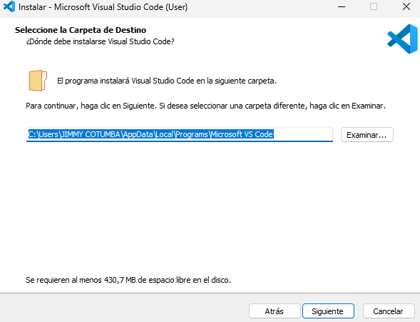 Instal·lació de Visual Studio Code i Python captura de pantalla 2025 10 05 154315