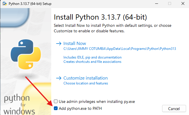 Instal·lació de Visual Studio Code i Python captura de pantalla 2025 10 05 155103