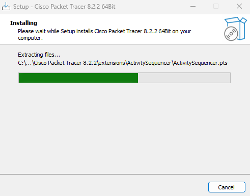 Instal·lació de Packet Tracer captura de pantalla 2025 10 05 170030