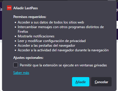 Configuració del gestor de contrasenyes al navegador professional captura de pantalla 2025 10 05 185741