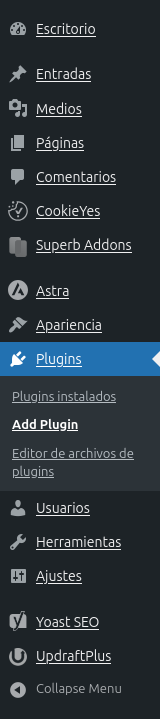 Tria dels plugins a implementar Screenshot 2025 10 01 At 13 06 13 Anadir Plugins Portafolis Jimmy Cotumba — WordPress