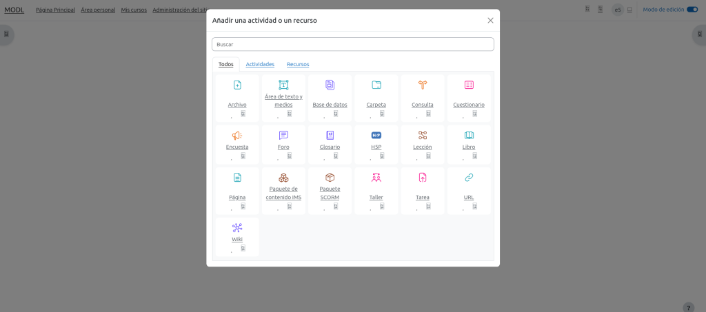 Moodle’s guide (quizzes) screenshot 2025 12 02 at 12 57 57 editar sección provas linguistiques 1 eso modl