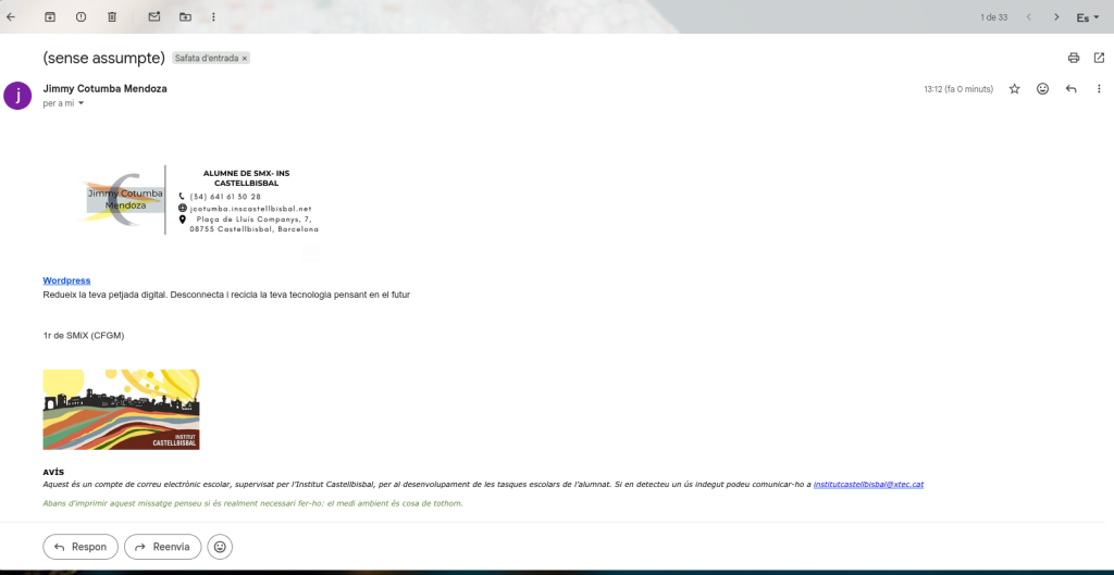 Configuració de signatura screenshot 2025 12 15 at 13 13 07 (sense assumpte) jimmycotumbamendoza@gmail.com gmail